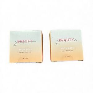 Jazmine Beauty Brow Boss 2x BROW STYLING WAX 5g / .18 oz NIB ~ SEALED ~VEGAN